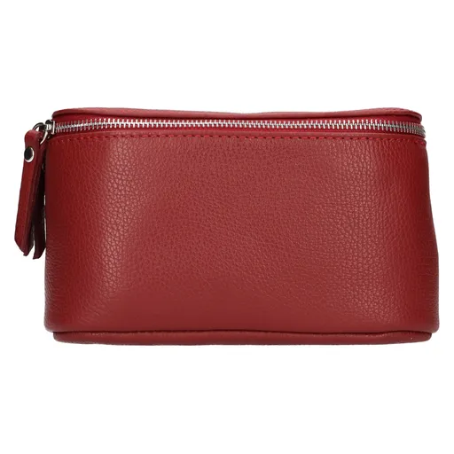 Dámská kožená ledvinka Italia Magda - vínová