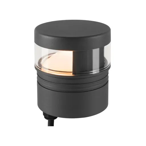 BIG WHITE (SLV) M-POL S Polehead 180° neslňující, hlava svítidla, antracit, 10 W, 750 lm, 2700 K, CRI80 1007234