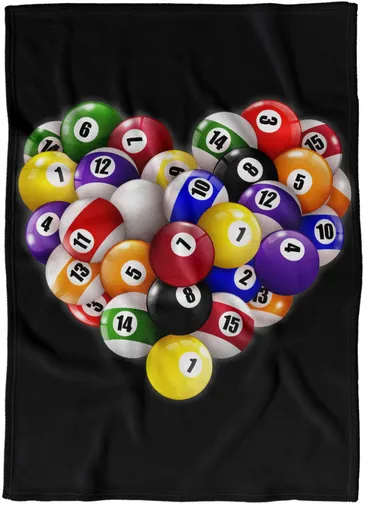 Deka Kulečníkové srdce (Podšití beránkem: NE)