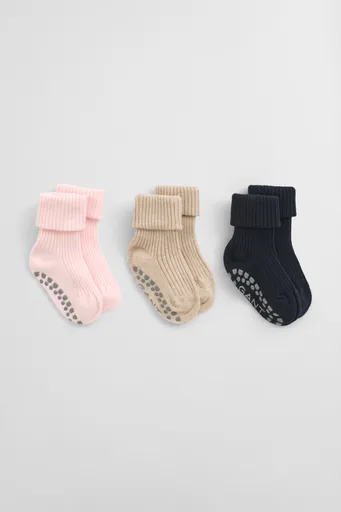 PONOŽKY GANT SOCKS 3-PACK SALMON