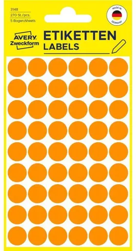 Avery Zweckform 3148 Kulaté značkovací etikety (3148)