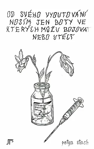 Od svého vyoutování nosím jen boty ve kterých můžu bojovat nebo utéct - Petya Stach