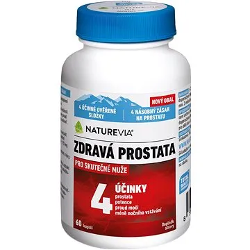 NatureVia Zdravá prostata 60 kapslí (3800092)