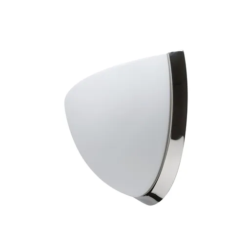 OSMONT NEL44581 NELA DL2 nástěnné skleněné svítidlo nerez leštěná / bílá IP43 60W E27 HF