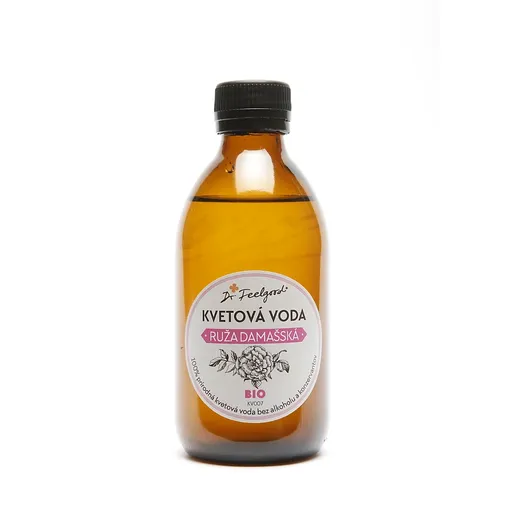Květová voda z damašské růže BIO - 250 ml - Dr. Feelgood
