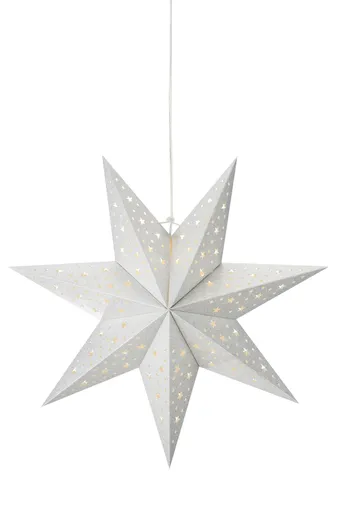 Markslöjd Blank závěsná stříbrná hvězda 45 cm