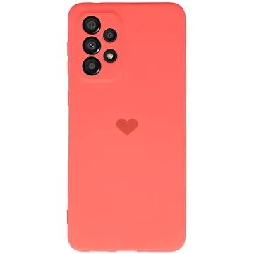 Vennus Valentýnské pouzdro Heart pro Samsung Galaxy A33 5G - korálové (TT4362)