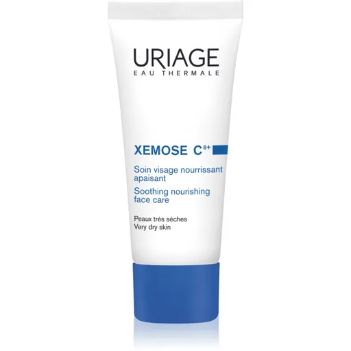 Uriage Xemose C8+ Soothing Nourishing Face Care zklidňující a vyživující krém pro suchou až atopickou pleť 40 ml