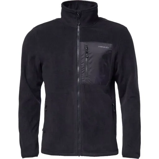 Head ASTONNO Pánská fleecová mikina, černá, velikost