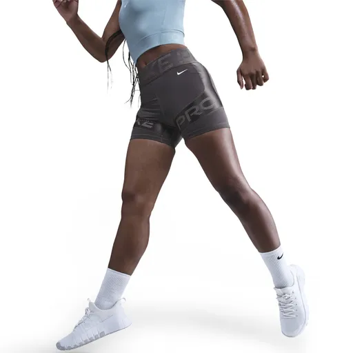 Nike Pro Sculpt Womens Dri-FIT High-Waisted 5 Biker Shorts S