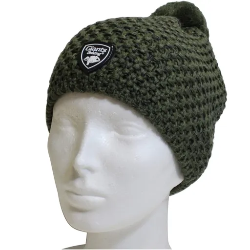 Giants Fishing Zimní čepice zelená s bambulkou,Giants Fishing Zimní čepice zelená s bambulkou