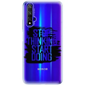 iSaprio Start Doing - black pro Honor 20 (stadob-TPU2_Hon20)
