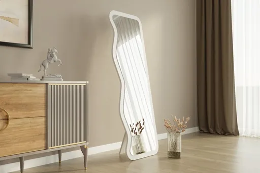 Zrcadlo Asel - White