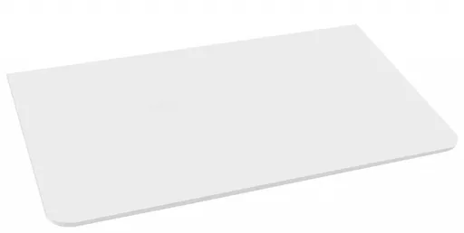 SAPHO KERALA deska Rockstone 82x1,2x48,5cm, bílá mat KR080-0101