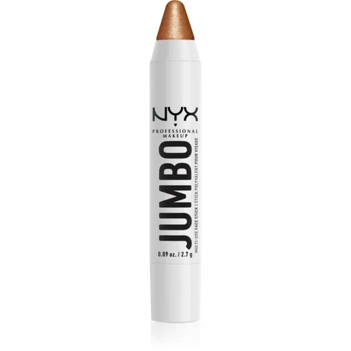 NYX Professional Makeup Jumbo Multi-Use Highlighter Stick krémový rozjasňovač v tužce odstín 05 Apple Pie 2,7 g