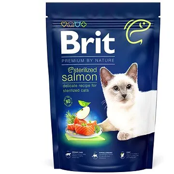 Brit Premium by Nature Cat Sterilized Salmon 1,5 kg  (8595602553174)