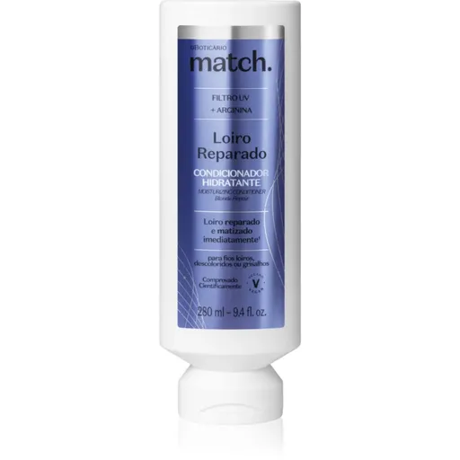 oBoticário Match. Blonde Repair regenerační kondicionér pro blond vlasy 280 ml
