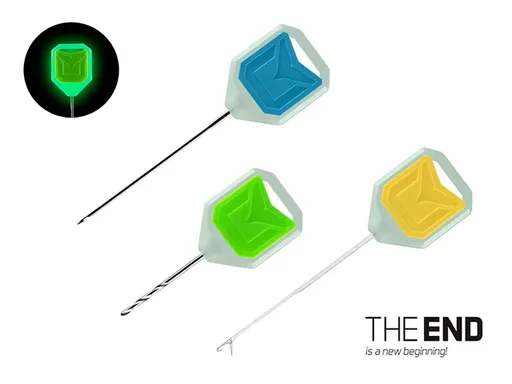 Delphin Fluo set jehel a vrtáku T-END Grip 3XF,Delphin Fluo set jehel a vrtáku T-END Grip 3XF