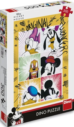 Puzzle Mickeyho parta 500 dílků