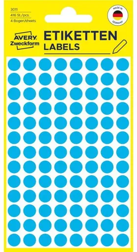 Avery Zweckform 3011 Kulaté značkovací etikety (3011)