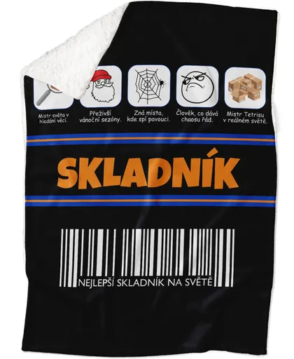 Deka Skladník 100% (Podšití beránkem: ANO)