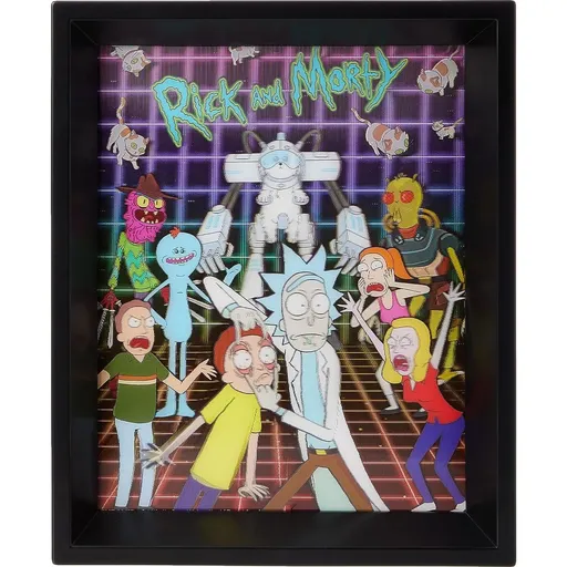 3D obraz Ricky a Morty