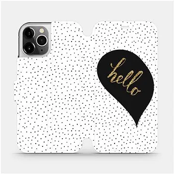 Flipové pouzdro na mobil Apple iPhone 12 Pro - M013P Golden hello (5903516375370)