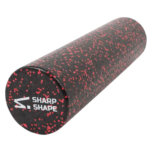 SharpShape Masážní válec FOAM ROLLER červeno-černý