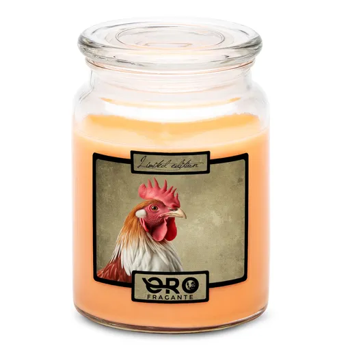 Svíčka Slepička (Vůně svíčky: Tropické ovoce)