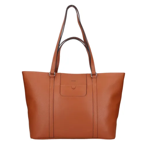 Elegantní dámská kožená kabelka Katana Moana - koňak