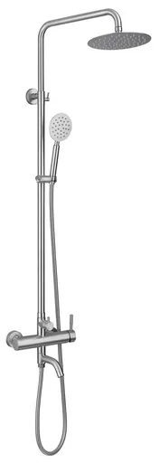 SAPHO MINIMAL vanový sloup s pákovou baterií a napouštěním, nerez MI140