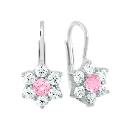 Soliter Květinové náušnice z bílého zlata 239 001 00144 0700400