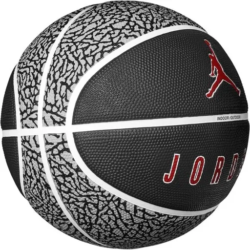 Nike JORDAN PLAYGROUND 2.0 8P DEFLATED Basketbalový míč, černá, velikost