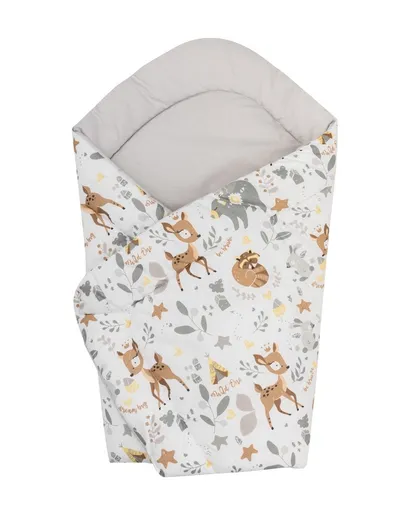 Bomimi Rychlozavinovačka soft oboustranná zvířátka, béžová xy