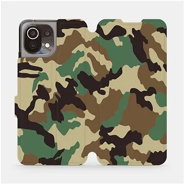 Flipové pouzdro na mobil Xiaomi Mi 11 Lite LTE / 5G - V111P Maskáče (5903516700868)