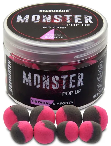 Haldorádó Pop-Up Boilies Method Monster Big Carp 13+17mm 50g - Chobotnice/Borůvka,Haldorádó Pop-Up Boilies Method Monster Big Carp 13+17mm 50g - Chobo