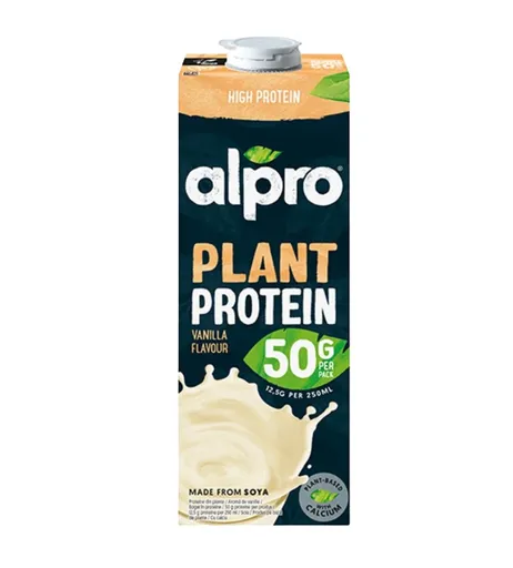 Alpro High Protein Sójový nápoj s vanilkovou příchutí 1 l