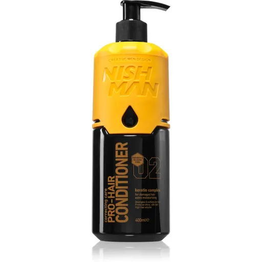 Nish Man 02 vlasový kondicionér pro muže 400 ml