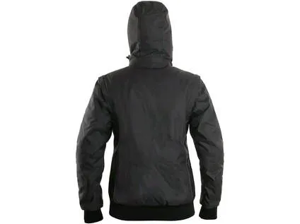 Bunda CXS IRVINE, zimní, dámská, šedo-černá, vel. XL
