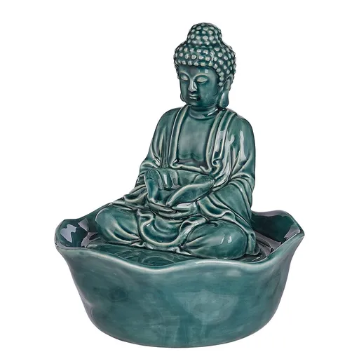 BALANCE Stolní fontána Buddha - zelená