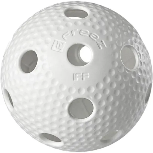 FREEZ PRIME Florbalový míček, bílá, velikost