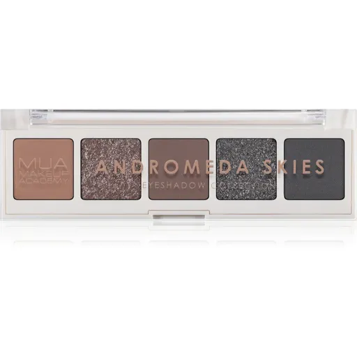 MUA Makeup Academy Eyeshadow Collection paletka očních stínů odstín Andromeda Skies 3.8 g