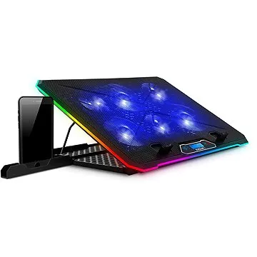 EVOLVEO Ania 9 RGB, nastavitelný podstavec pro notebook (ANIA9)