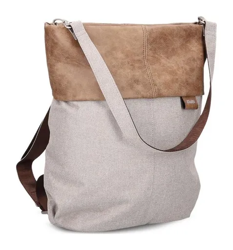 Dámský městský batoh 2v1 Zwei Olli OR12 Creme