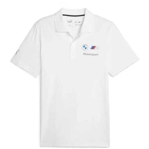 Puma BMW MOTORSPORT ESSENTIALS TEE Pánské polo triko, bílá, velikost