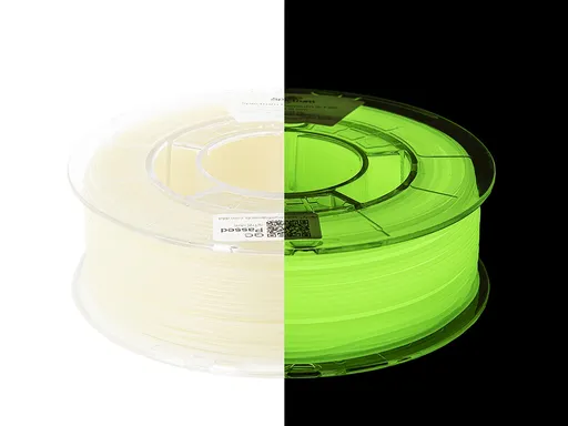 Spectrum 80470 3D filament, S-Flex 90A, 1,75mm, 500g, glow in the dark, yellow-green