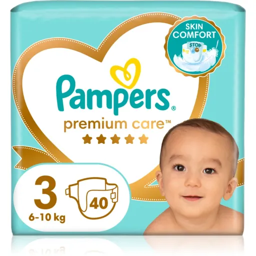 Pampers Premium Care Size 3 jednorázové pleny 6-10 kg 40 ks