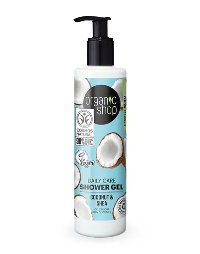 Organic Shop Hydratační sprchový gel Kokos a bambucké máslo (Daily Care Shower Gel) 280 ml