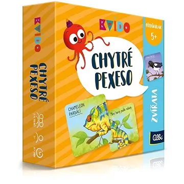 Kvído - Chytré pexeso - zvířata (8590228065537)