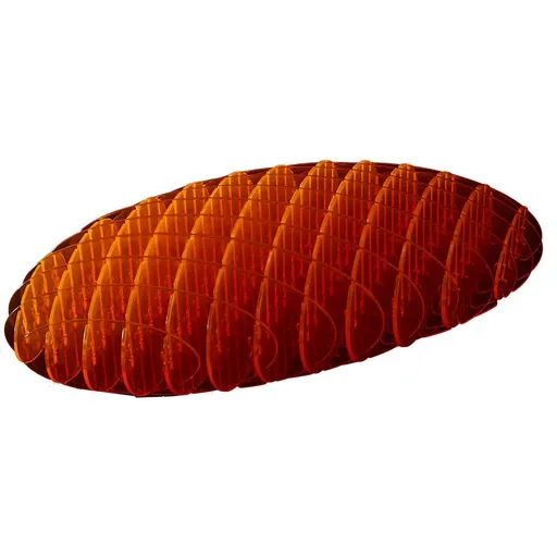 Alltoys Žertovinka Fidget Amoeba oranžový